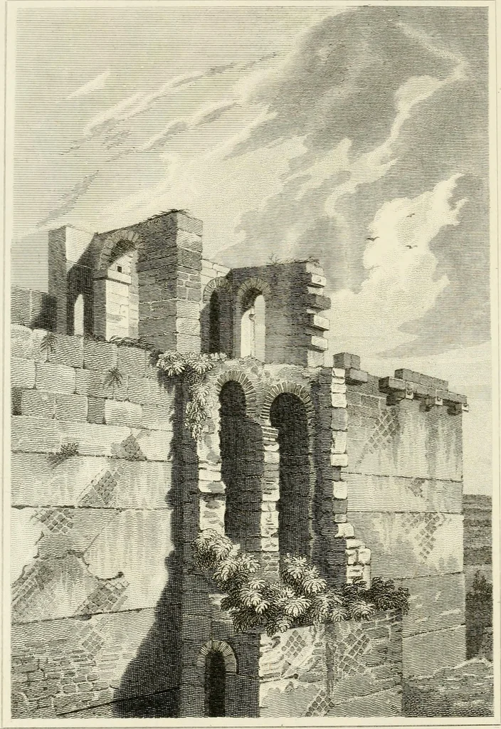 An illustration from Pompeiana : the topography, edifices, and ornaments of Pompeii, 1817, leaf 215