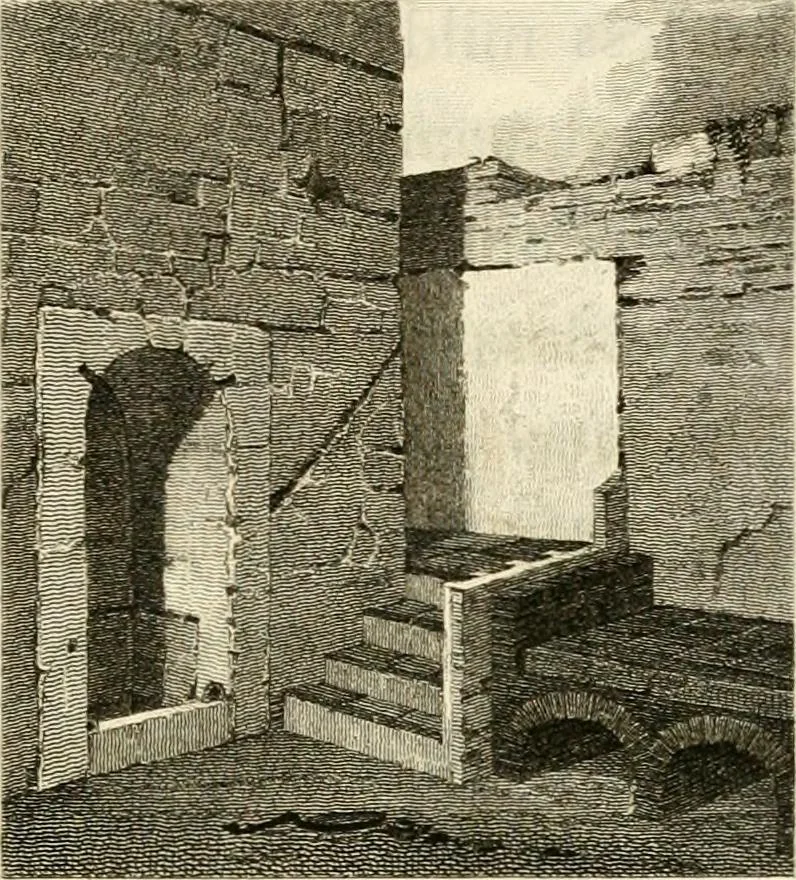 An illustration from Pompeiana : the topography, edifices, and ornaments of Pompeii, 1817, leaf 236