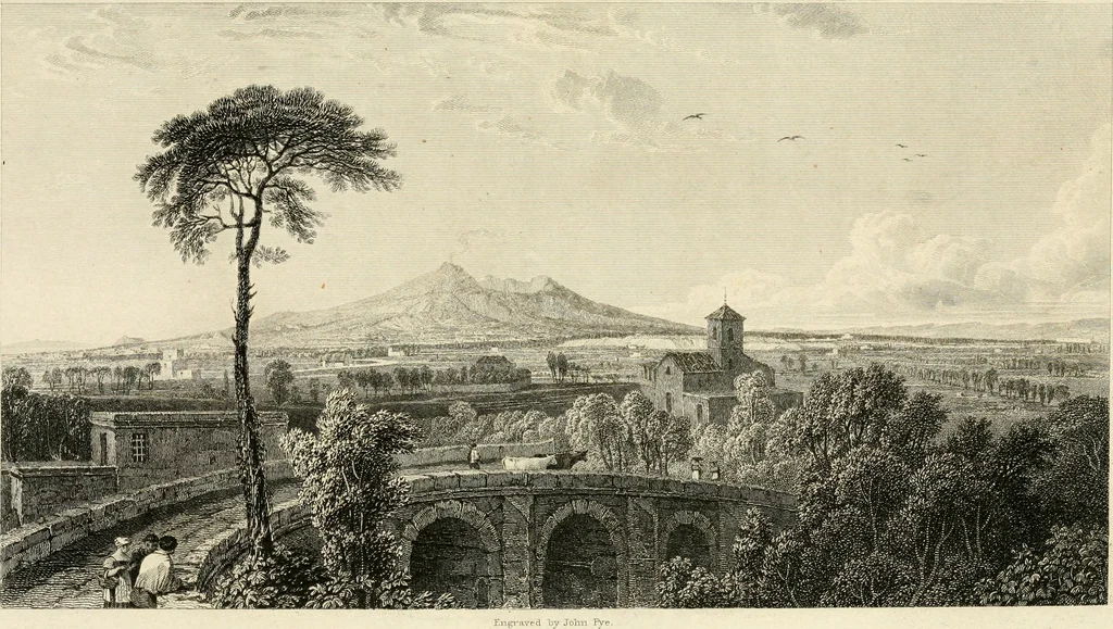 An illustration from Pompeiana : the topography, edifices, and ornaments of Pompeii, 1817, leaf 26