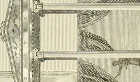 An illustration from Pompeiana : the topography, edifices, and ornaments of Pompeii, 1817, leaf 263
