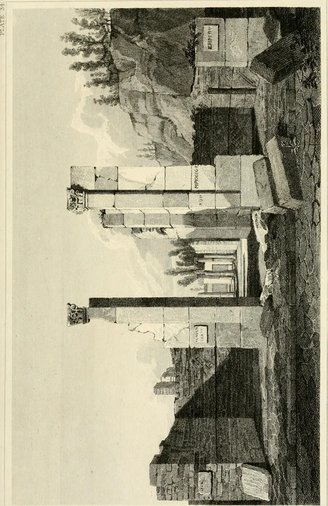 An illustration from Pompeiana : the topography, edifices, and ornaments of Pompeii, 1817, leaf 300