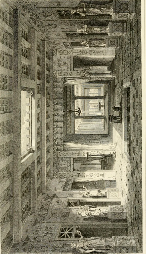 An illustration from Pompeiana : the topography, edifices, and ornaments of Pompeii, 1817, leaf 306