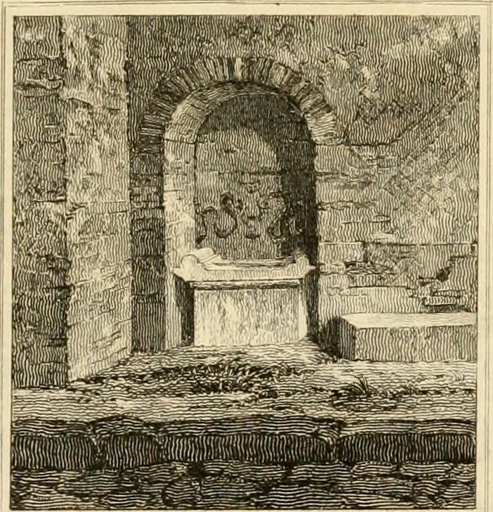 An illustration from Pompeiana : the topography, edifices, and ornaments of Pompeii, 1817, leaf 326