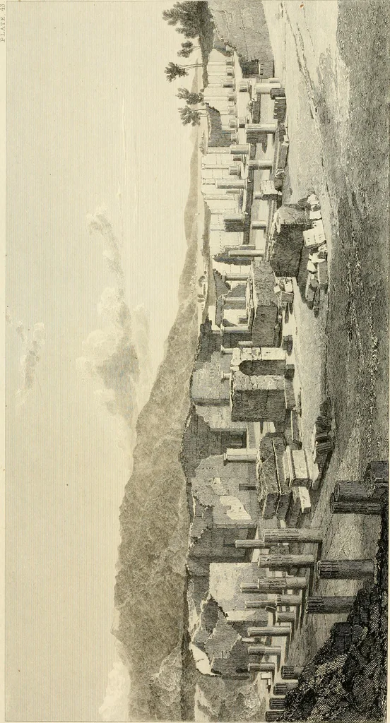 An illustration from Pompeiana : the topography, edifices, and ornaments of Pompeii, 1817, leaf 352