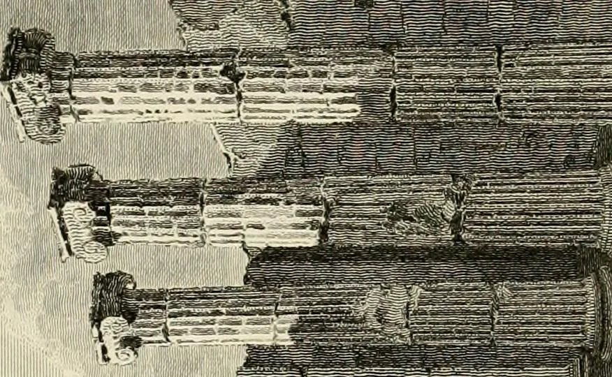 An illustration from Pompeiana : the topography, edifices, and ornaments of Pompeii, 1817, leaf 359