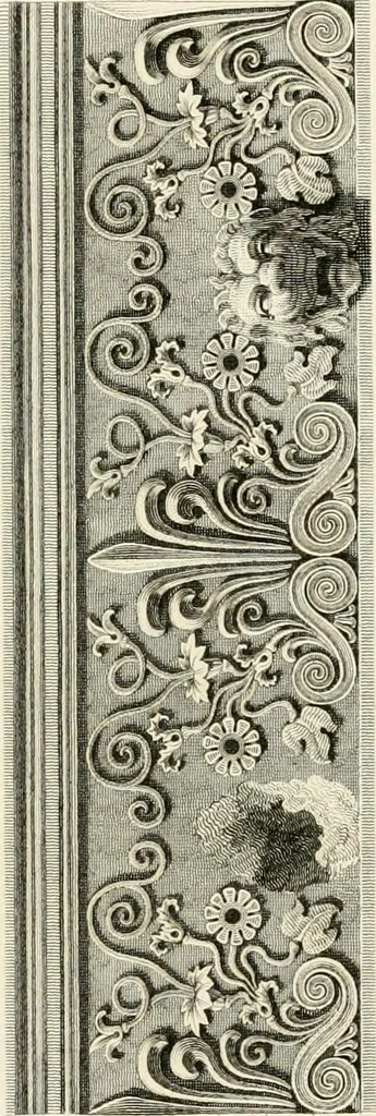 An illustration from Pompeiana : the topography, edifices, and ornaments of Pompeii, 1817, leaf 364