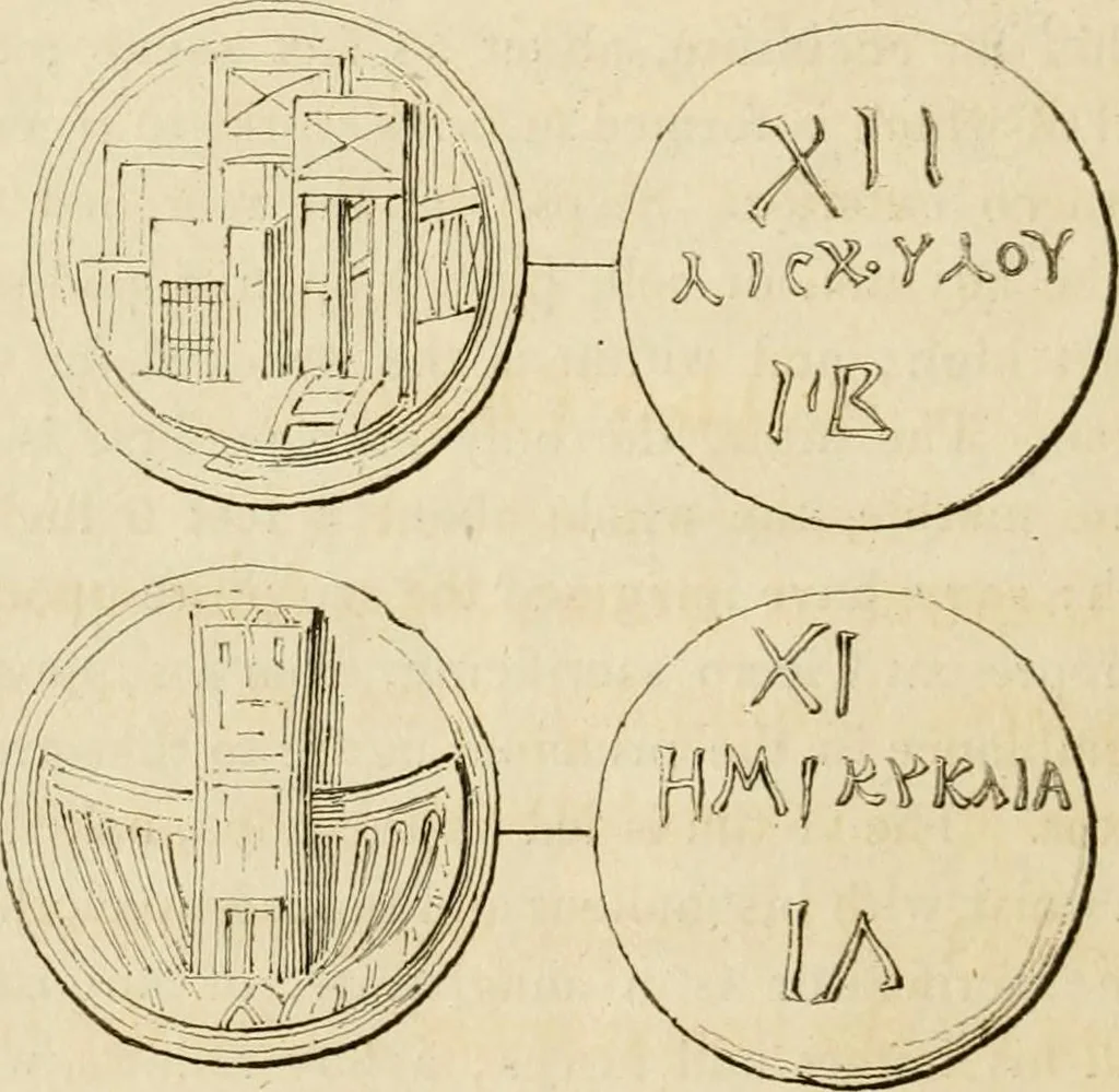 An illustration from Pompeiana : the topography, edifices, and ornaments of Pompeii, 1817, leaf 399