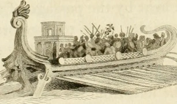 An illustration from Pompeiana : the topography, edifices, and ornaments of Pompeii, 1817, leaf 461
