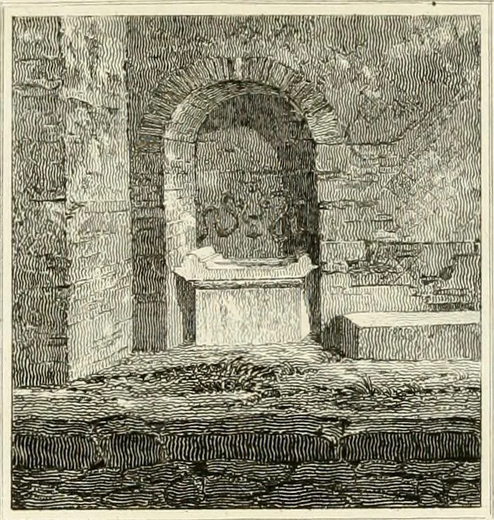 An illustration from Pompeiana : the topography, edifices, and ornaments of Pompeii, 1824, leaf 114