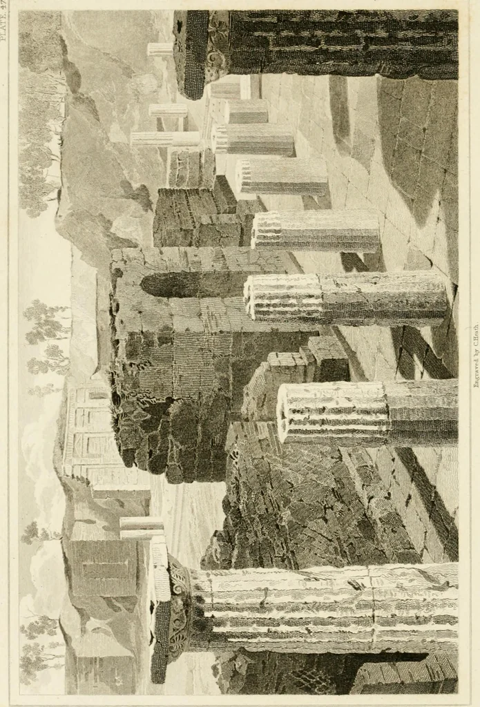 An illustration from Pompeiana : the topography, edifices, and ornaments of Pompeii, 1824, leaf 147