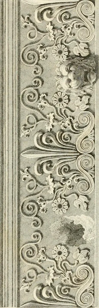 An illustration from Pompeiana : the topography, edifices, and ornaments of Pompeii, 1824, leaf 154