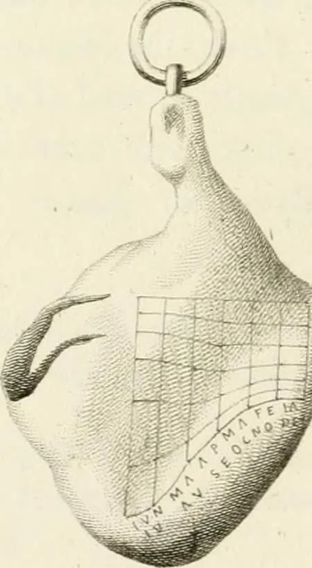 An illustration from Pompeiana : the topography, edifices, and ornaments of Pompeii, 1824, leaf 157