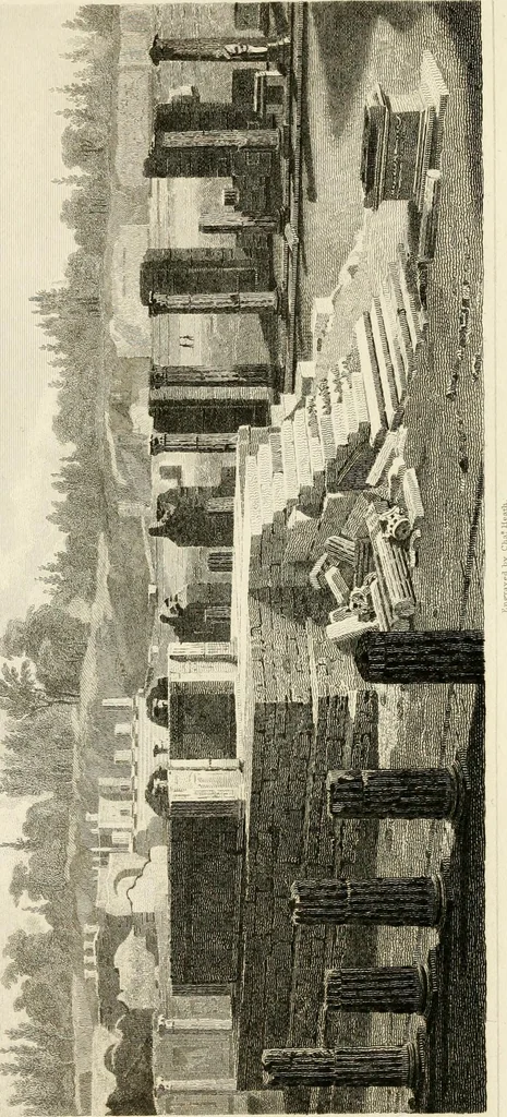 An illustration from Pompeiana : the topography, edifices, and ornaments of Pompeii, 1824, leaf 166
