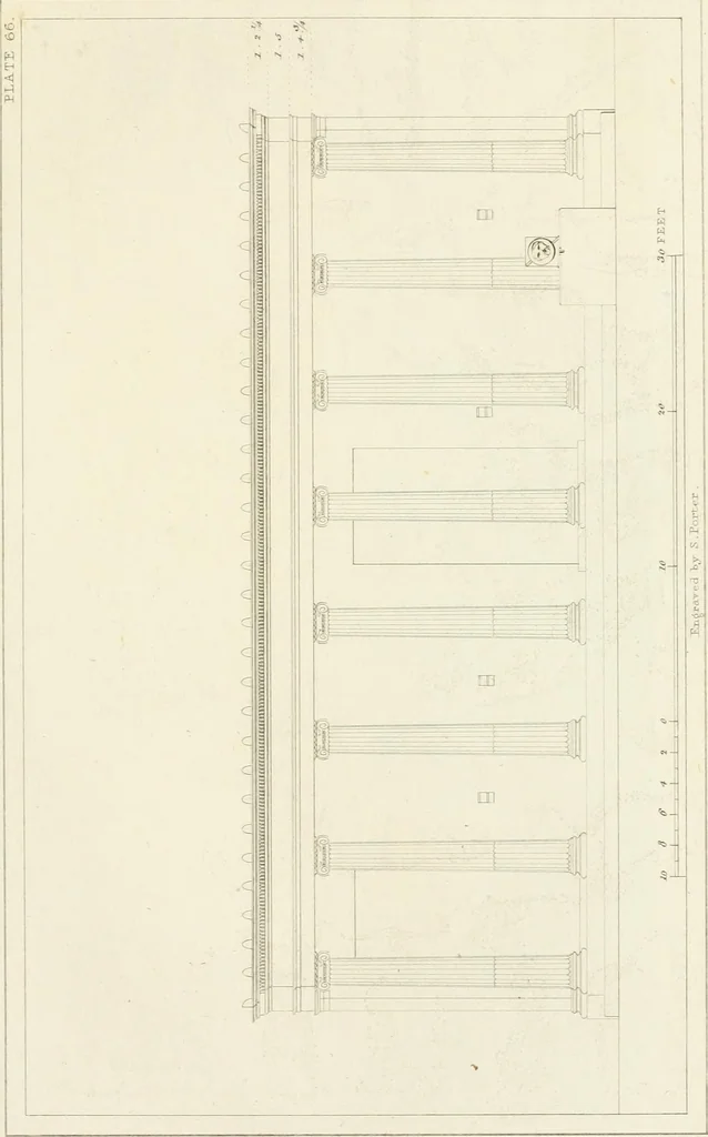 An illustration from Pompeiana : the topography, edifices, and ornaments of Pompeii, 1824, leaf 214