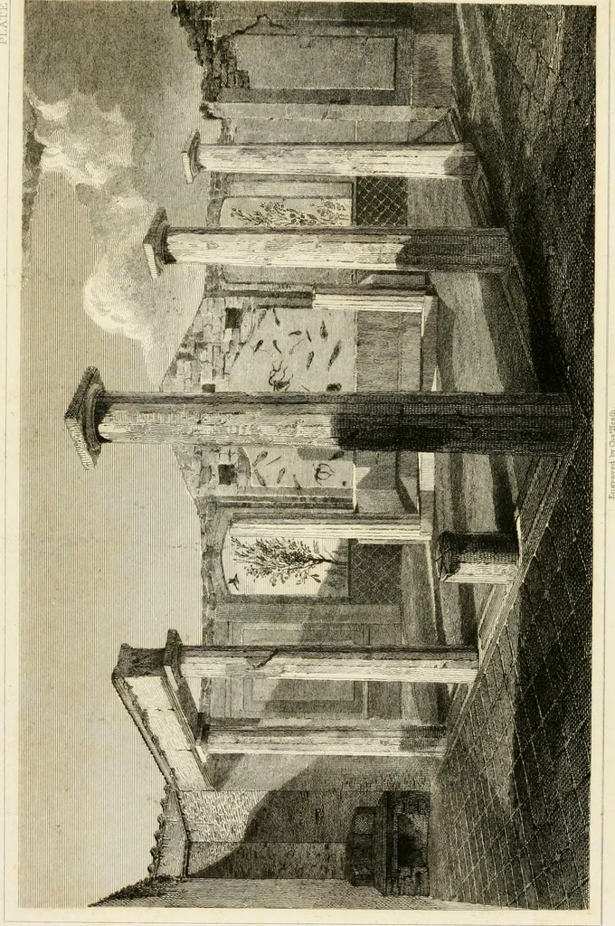 An illustration from Pompeiana : the topography, edifices, and ornaments of Pompeii, 1824, leaf 40
