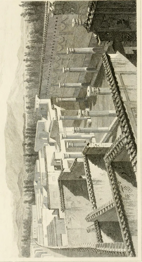 An illustration from Pompeiana : the topography, edifices, and ornaments of Pompeii, 1824, leaf 45