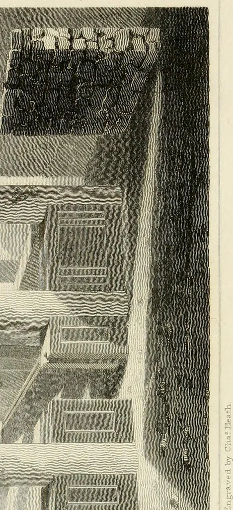 An illustration from Pompeiana : the topography, edifices, and ornaments of Pompeii, 1824, leaf 51
