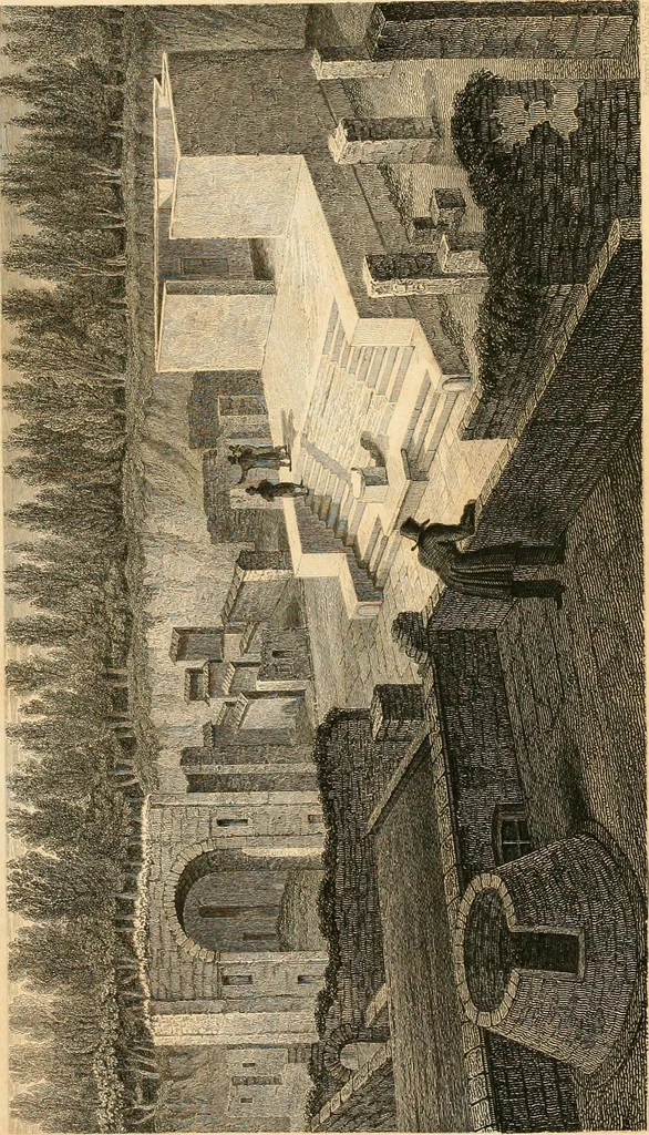 An illustration from Pompeiana : the topography, edifices and ornaments of Pompeii, the result of excavations since 1819, 1837, leaf 156