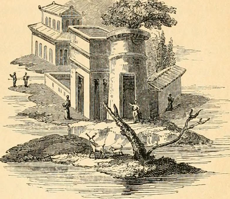 An illustration from Pompeiana : the topography, edifices and ornaments of Pompeii, the result of excavations since 1819, 1837, leaf 158