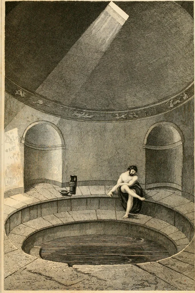 An illustration from Pompeiana : the topography, edifices and ornaments of Pompeii, the result of excavations since 1819, 1837, leaf 182
