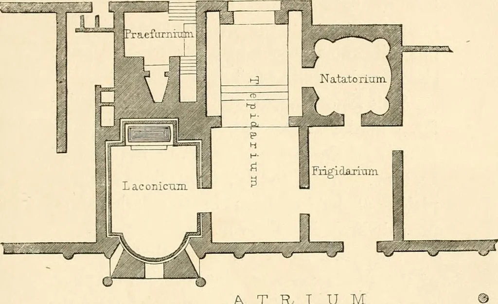 An illustration from Pompeiana : the topography, edifices and ornaments of Pompeii, the result of excavations since 1819, 1837, leaf 220
