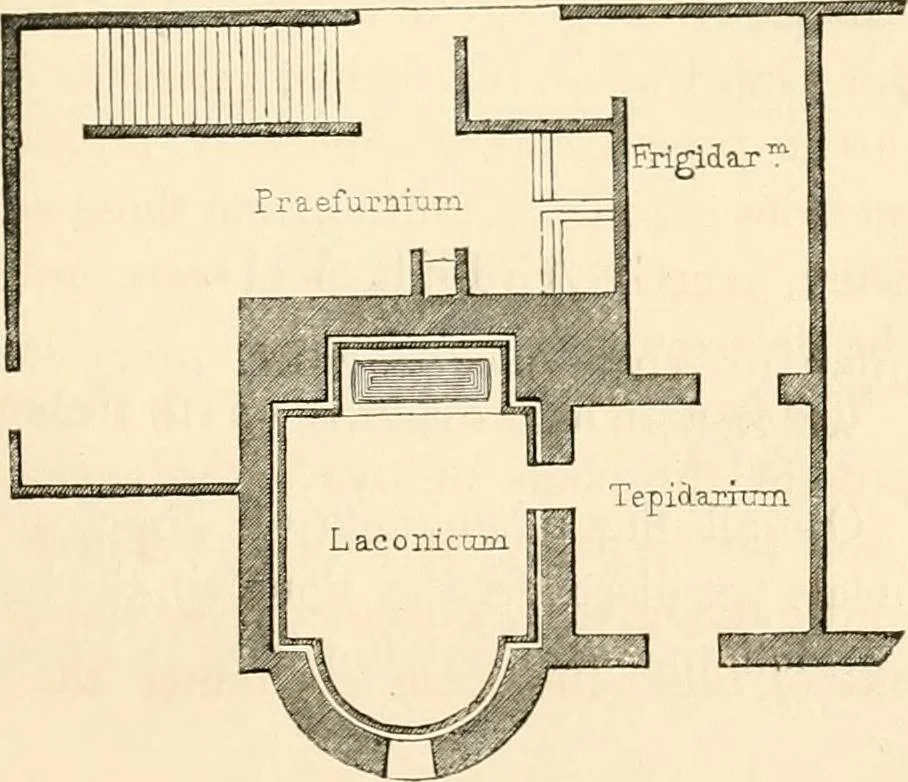 An illustration from Pompeiana : the topography, edifices and ornaments of Pompeii, the result of excavations since 1819, 1837, leaf 232