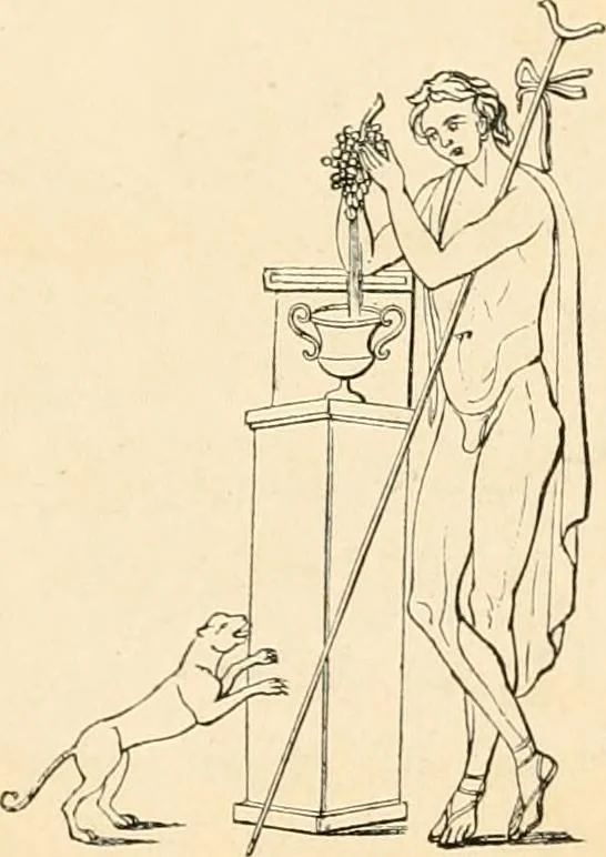 An illustration from Pompeiana : the topography, edifices and ornaments of Pompeii, the result of excavations since 1819, 1837, leaf 304