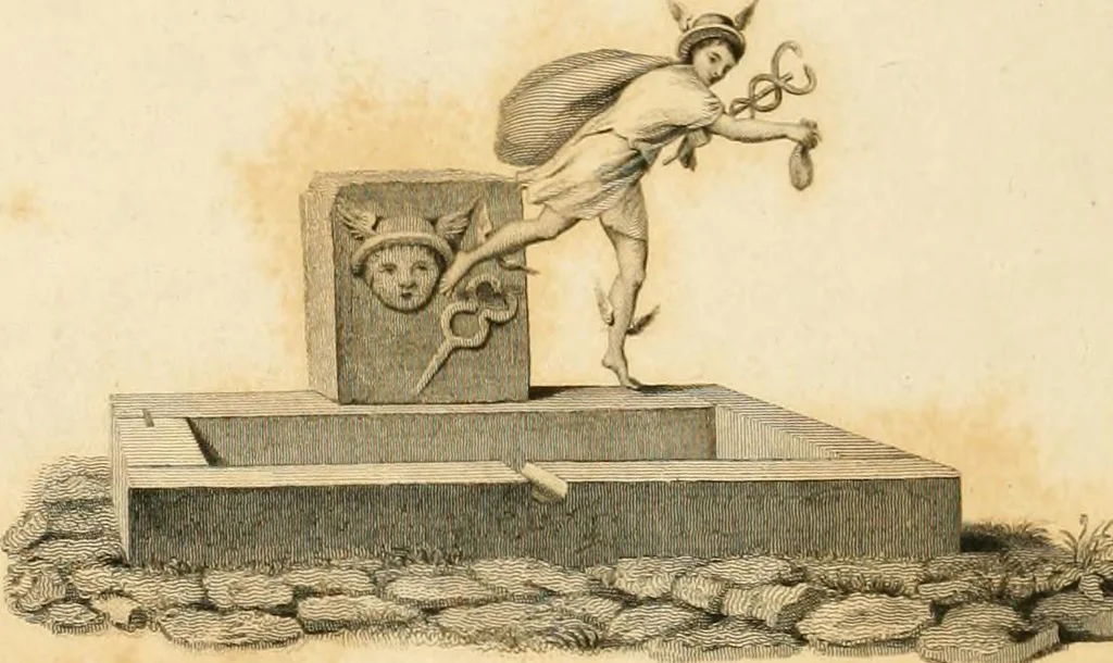 An illustration from Pompeiana : the topography, edifices and ornaments of Pompeii, the result of excavations since 1819, 1837, leaf 313