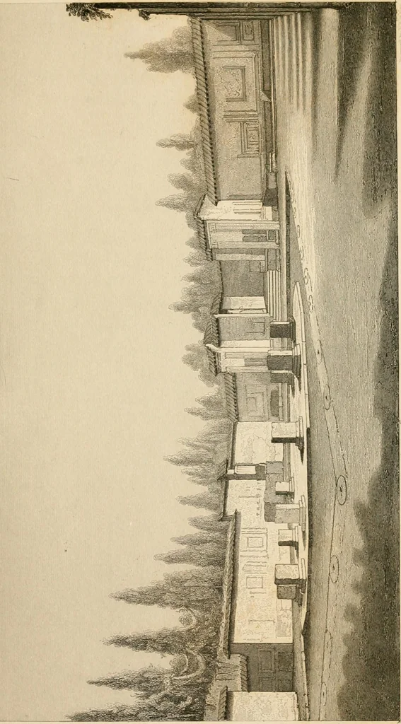 An illustration from Pompeiana : the topography, edifices and ornaments of Pompeii, the result of excavations since 1819, 1837, leaf 112