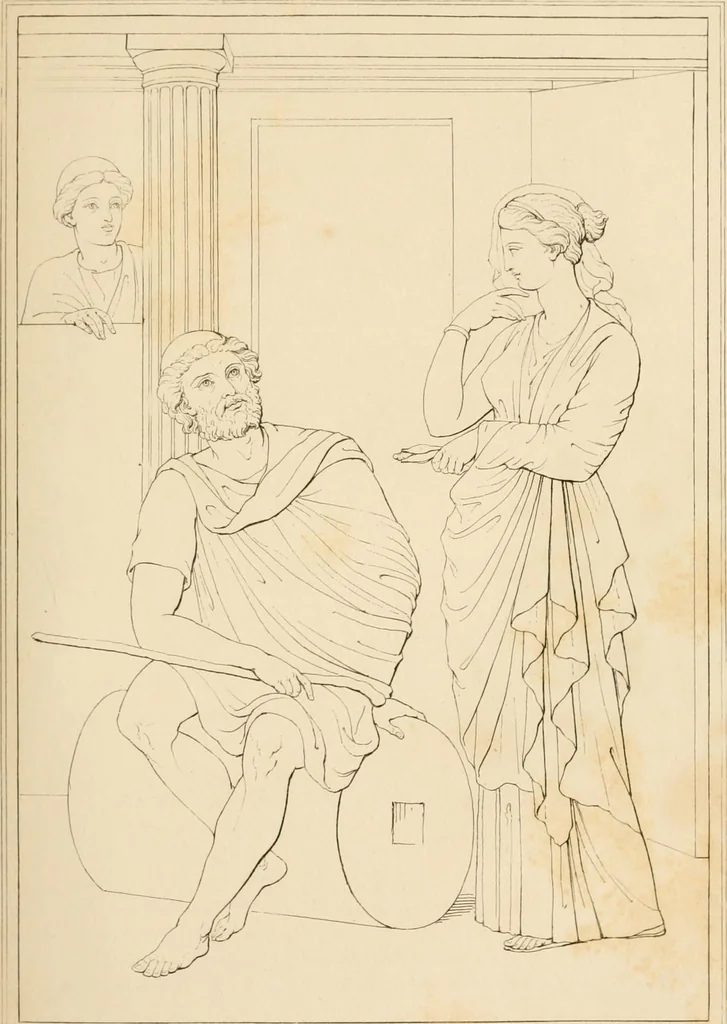 An illustration from Pompeiana : the topography, edifices and ornaments of Pompeii, the result of excavations since 1819, 1837, leaf 116