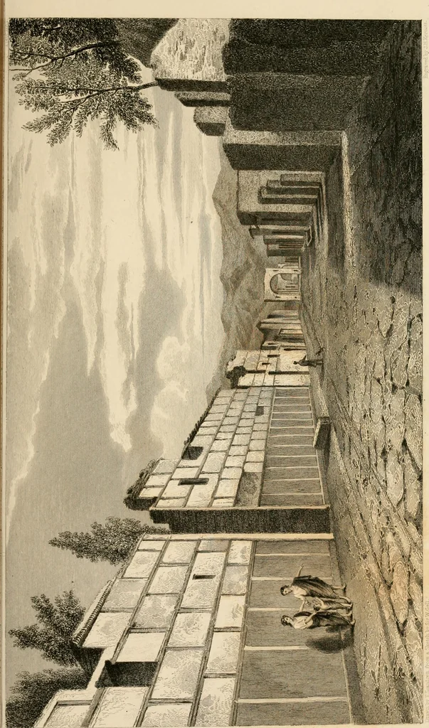 An illustration from Pompeiana : the topography, edifices and ornaments of Pompeii, the result of excavations since 1819, 1837, leaf 24