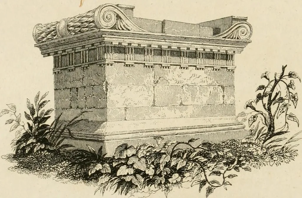 An illustration from Pompeiana : the topography, edifices and ornaments of Pompeii, the result of excavations since 1819, 1837, leaf 299
