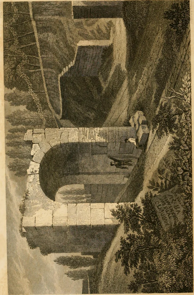 An illustration from Pompeiana : the topography, edifices and ornaments of Pompeii, the result of excavations since 1819, 1837, leaf 309