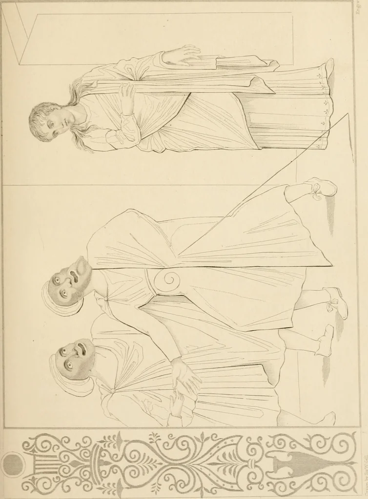 An illustration from Pompeiana : the topography, edifices and ornaments of Pompeii, the result of excavations since 1819, 1837, leaf 84
