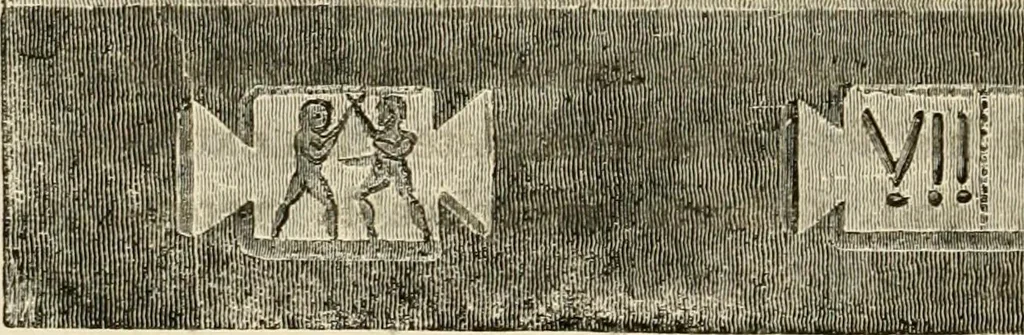An illustration from Pompeiana : the topography, edifices and ornaments of Pompeii, the result of excavations since 1819, 1837, leaf 89