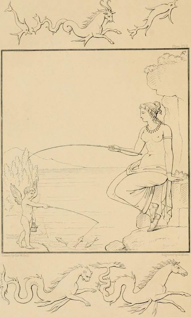 An illustration from Pompeiana : the topography, edifices and ornaments of Pompeii : the result of excavations since 1819, 1835, leaf 171