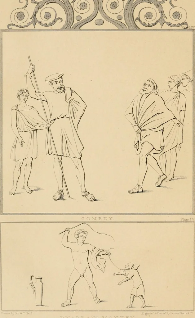 An illustration from Pompeiana : the topography, edifices and ornaments of Pompeii : the result of excavations since 1819, 1835, leaf 199