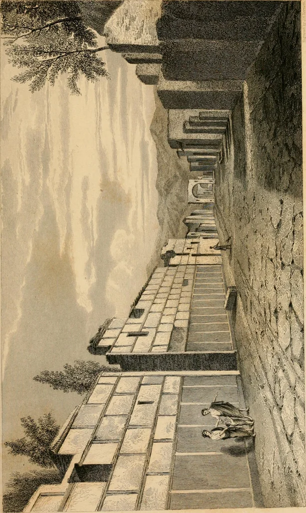 An illustration from Pompeiana : the topography, edifices and ornaments of Pompeii : the result of excavations since 1819, 1835, leaf 20