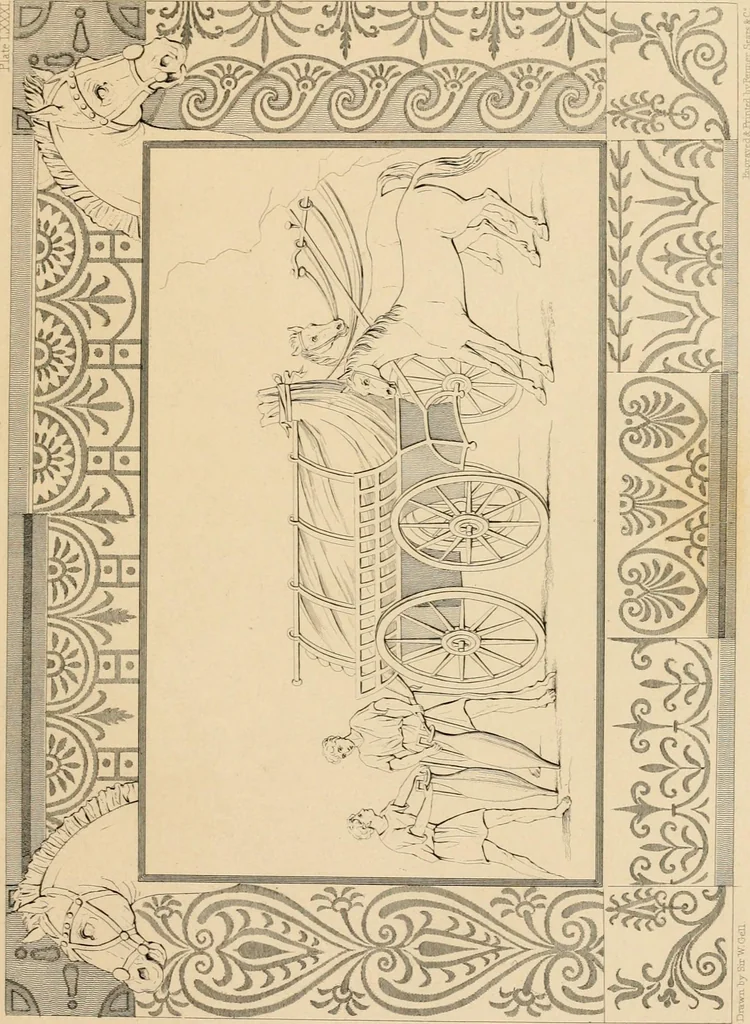 An illustration from Pompeiana : the topography, edifices and ornaments of Pompeii : the result of excavations since 1819, 1835, leaf 250