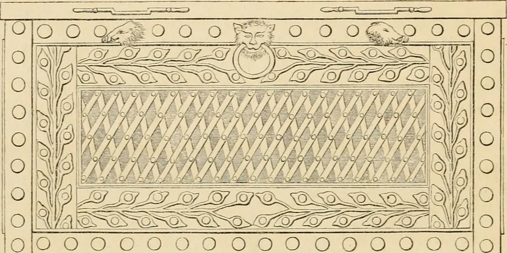 An illustration from Pompeiana : the topography, edifices and ornaments of Pompeii : the result of excavations since 1819, 1835, leaf 29