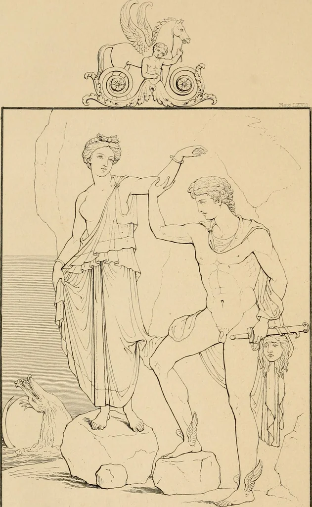 An illustration from Pompeiana : the topography, edifices and ornaments of Pompeii : the result of excavations since 1819, 1835, leaf 41