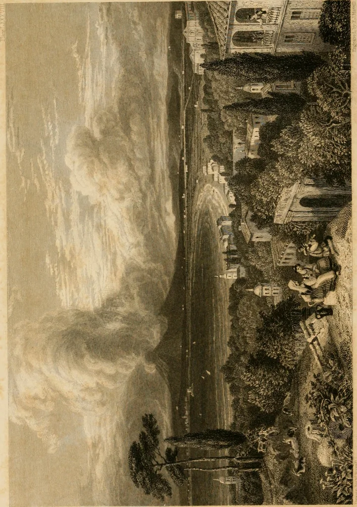 An illustration from Pompeiana : the topography, edifices and ornaments of Pompeii : the result of excavations since 1819, 1835, leaf 5