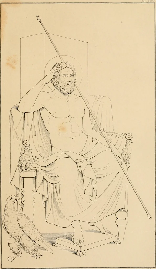 An illustration from Pompeiana : the topography, edifices and ornaments of Pompeii : the result of excavations since 1819, 1835, leaf 50