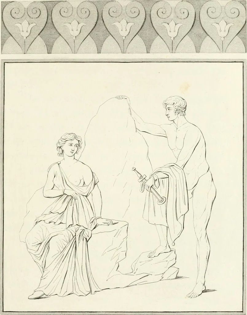 An illustration from Pompeiana : the topography, edifices and ornaments of Pompeii : the result of excavations since 1819, 1832, leaf 116