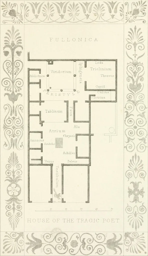 An illustration from Pompeiana : the topography, edifices and ornaments of Pompeii : the result of excavations since 1819, 1832, leaf 230