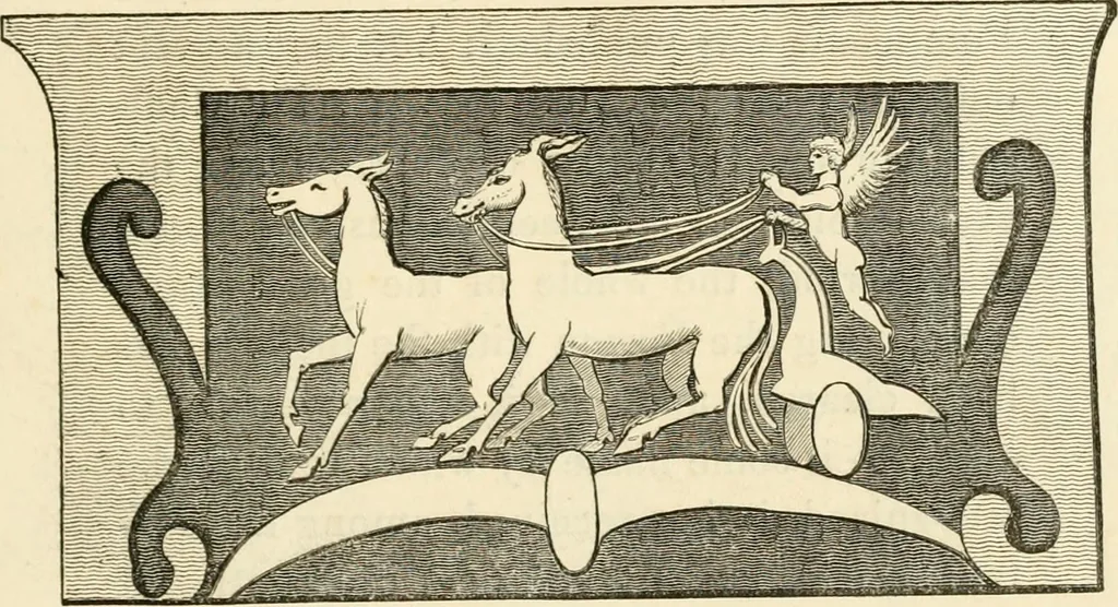 An illustration from Pompeiana : the topography, edifices and ornaments of Pompeii : the result of excavations since 1819, 1832, leaf 42
