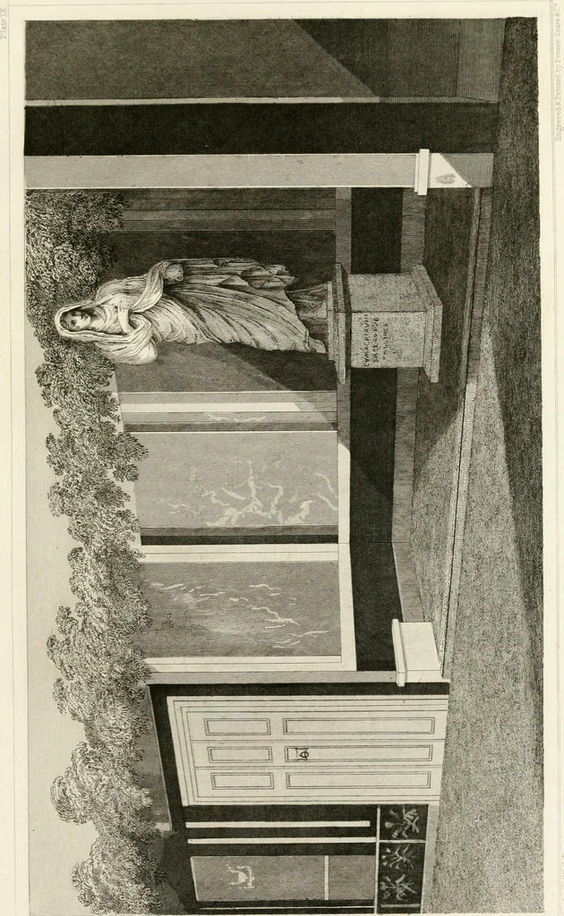 An illustration from Pompeiana : the topography, edifices and ornaments of Pompeii : the result of excavations since 1819, 1832, leaf 72