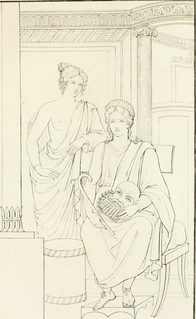 An illustration from Pompeiana : the topography, edifices and ornaments of Pompeii : the result of excavations since 1819, 1832, leaf 116