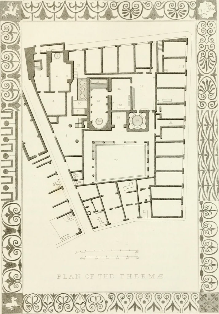An illustration from Pompeiana : the topography, edifices and ornaments of Pompeii : the result of excavations since 1819, 1832, leaf 128