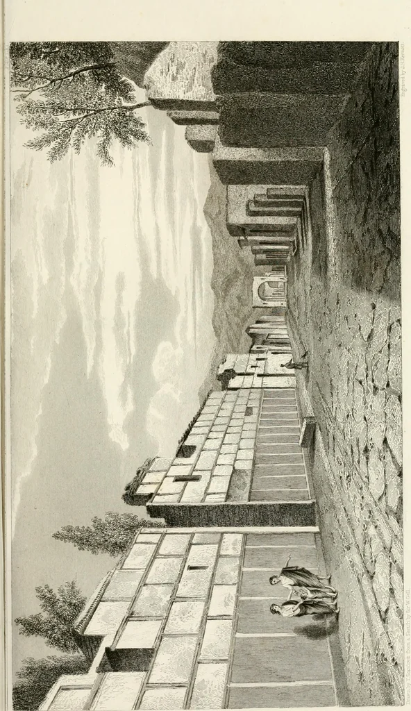 An illustration from Pompeiana : the topography, edifices and ornaments of Pompeii : the result of excavations since 1819, 1832, leaf 20